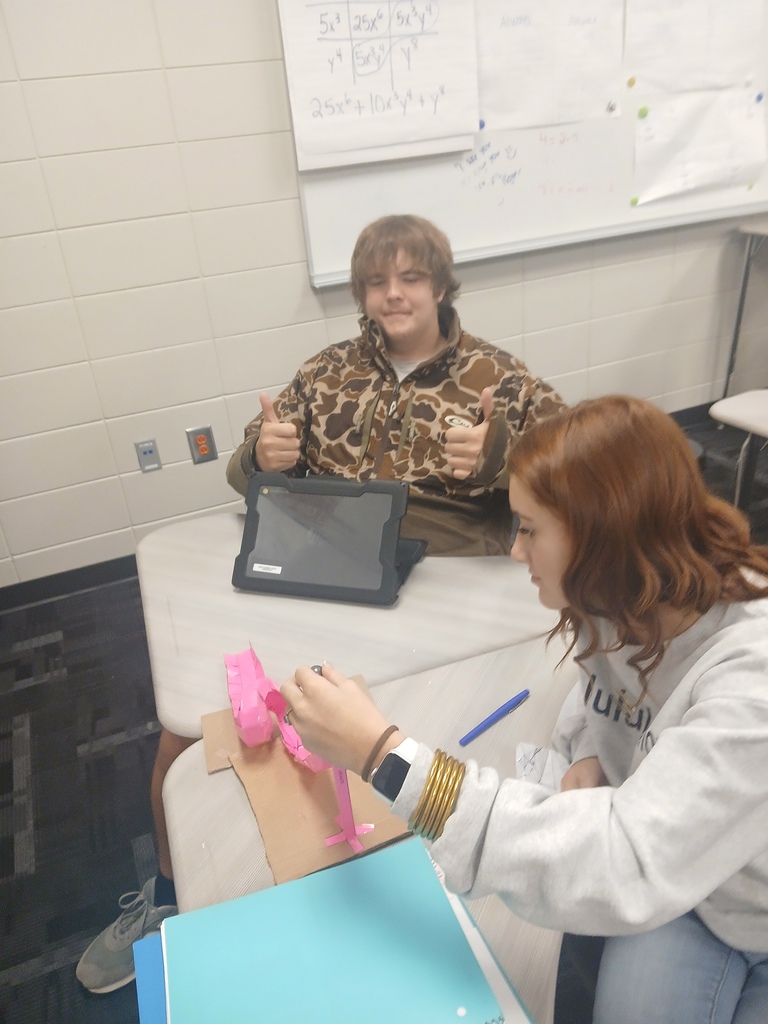 Image showing 🎢🎢 Coach Transue’s Advanced Algebra students are taking math to new heights! 🎢🎢 This week, they wrapped up their unit on quadratic equations with an exciting Summative Assessment Challenge — using parabolas to design and build marble roller coasters! 🎢💫 Students had to create and adjust their roller coasters to meet one of three challenges: 1️⃣ Successfully pass through a vertical loop 2️⃣ Successfully pass through a horizontal loop 3️⃣ Successfully make it over an incline Hands-on learning meets creative problem solving — and these Tigers were up for the challenge! 💪🐯🖤💛 #Tigers #STEM #MathInAction #HandsOnLearning #EvansCountyCharter #AdvancedAlgebra #QuadraticEquations #LearningIsFun #BlackAndGoldPride