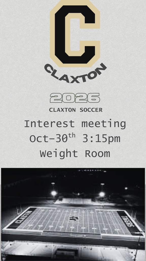 Image showing ⚽️ CHS Soccer Interest Meeting! 🐅 Calling all future Tigers soccer players! 📣 Whether you're a boy or a girl, if you're interested in playing CHS soccer, we want to see you! We're holding an informational meeting on Thursday, October 30 at 3:15 PM in the CHS weight room. Come learn about the upcoming season and how you can be part of the team! If you have questions, please talk to Coach Carruth or Coach Lanier. See you there! 👋 #CHSSoccer #Tigers #BlackAndGold #SoccerMeeting #FutureTigers #GoTigers 🖤💛⚽️🐅