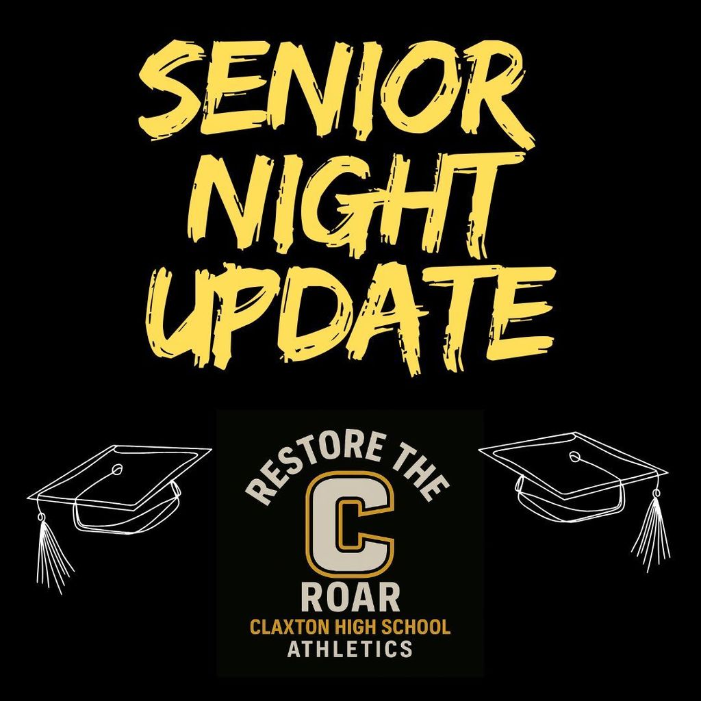 Senior Night Update