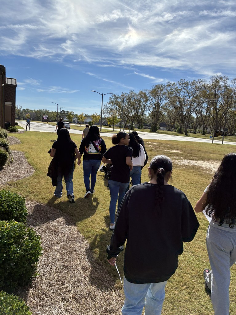 Image showing CHS Transition Students are on Patrol! 🚨 Our Transition students took a hands-on approach to learning about campus security, emphasizing observation, communication, and safety awareness. After mastering patrol procedures and key vocabulary, they conducted real-time "security patrols," checking doors, identifying hazards, and marking safe areas on their maps. 🧭 The best part? They got to share their findings and ask questions directly to School Resource Officer Ron Smith and CHS assistant principal Randy Cooper This activity underscored the importance of responsibility, teamwork, and keeping our school safe. Great job, security team! 👍 #TheDEN #CHSTransition #SchoolSafety #CampusSecurity #SRO #RealWorldSkills #CommunityPartnership 👮♂️