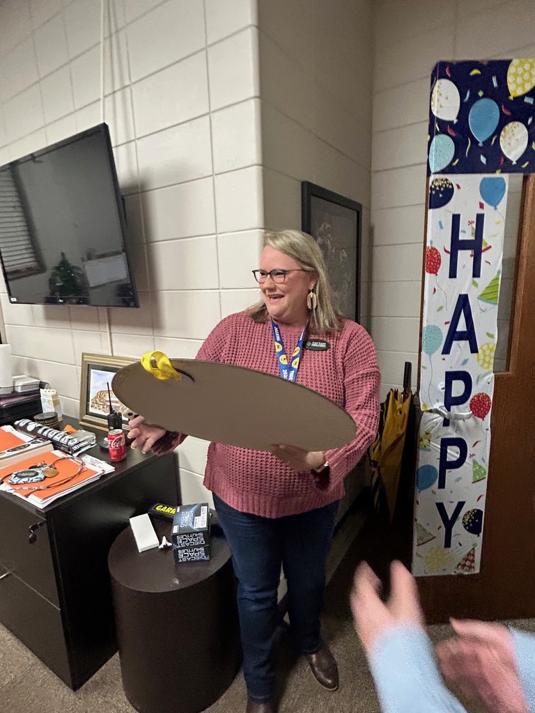 Celebrating Mrs. Snyder's Birthday