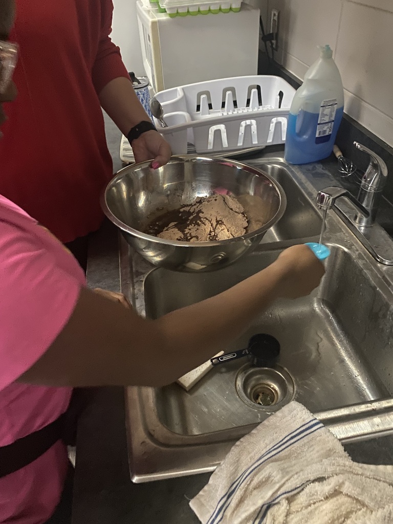 Image showing Learning is delicious and essential! 🧠 Students in Ms. Johnson's, Ms. McNeal's, and Ms. Martin's classes got hands-on with a fantastic cooking lesson today. 🧑🍳 They practiced critical life skills by reading and following a recipe precisely, all while getting a taste of STEM! 🍎 This fun, interdisciplinary activity demonstrated exactly how math (measurements, fractions!) and science (chemical reactions, heat!) work together to create something amazing. From measuring ingredients to enjoying the final product, these students proved that following directions and teamwork lead to sweet success! Great job, everyone! 👏 #TheDEN #STEMinAction #CookingClass #LifeSkills #MathAndScience #FollowTheRecipe 📚🧁