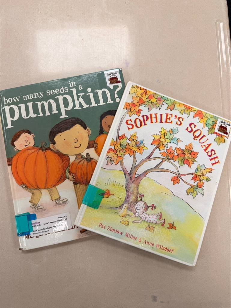 Books related to squash/pumpkins