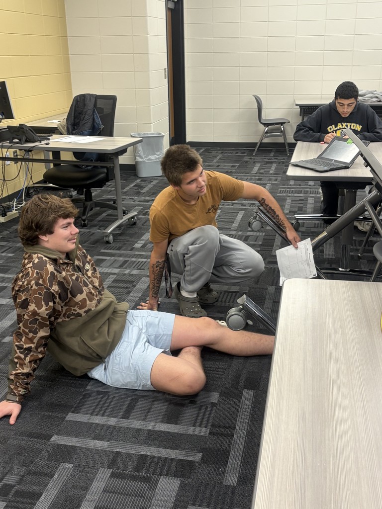 Image showing WHO 🔪 WHAT 🧠 WHERE 🧐 Students were deep into the ultimate math mystery! Ms. Selph's class turned into a detective agency, working in groups to solve the case of "The Murder of Ms. Selph." 🖤💛 To crack the clues—the suspect, the weapon, and the location—students had to correctly solve challenging conditional probability problems hidden throughout the room! It was a fantastic, hands-on application of complex math concepts. Great work, detectives! Way to use your brains to save the day (and learn math)! 🖤💛 #ConditionalProbability #MathMystery #SelphClass #EngagingMath #STEM 🔎