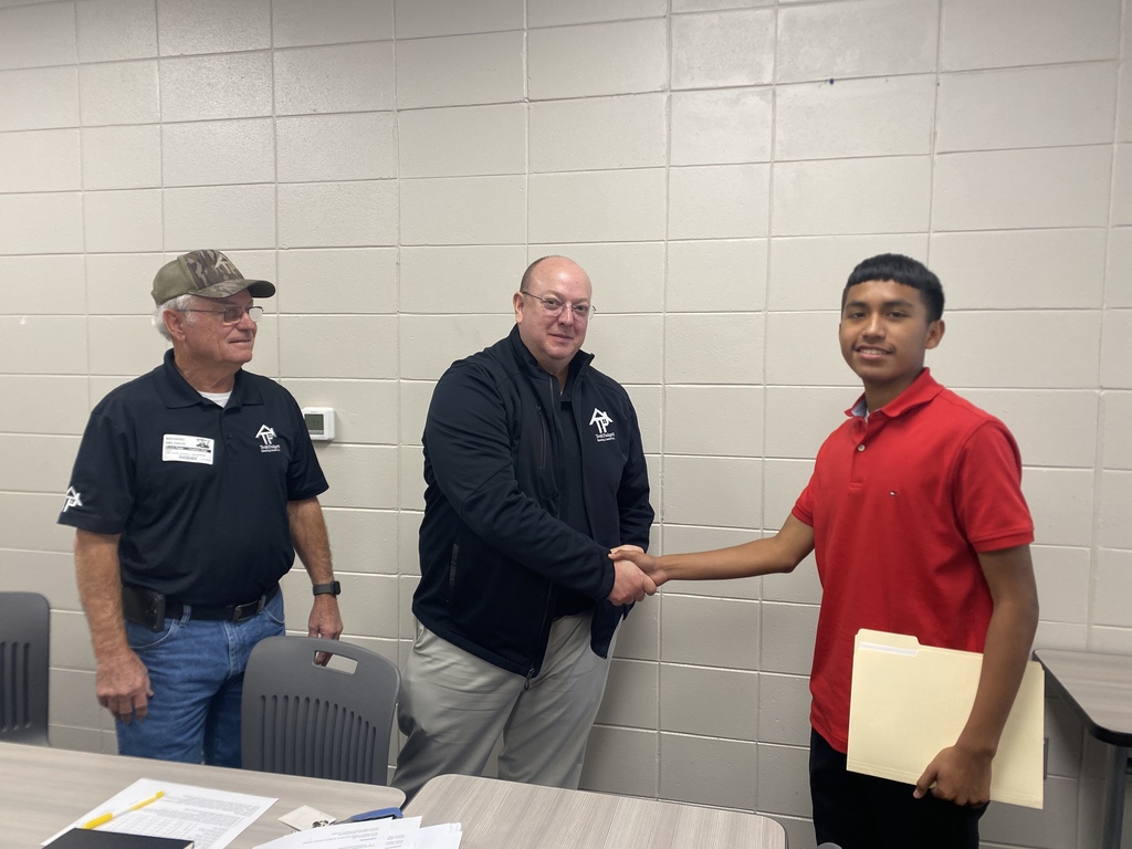 Students participating in interview.