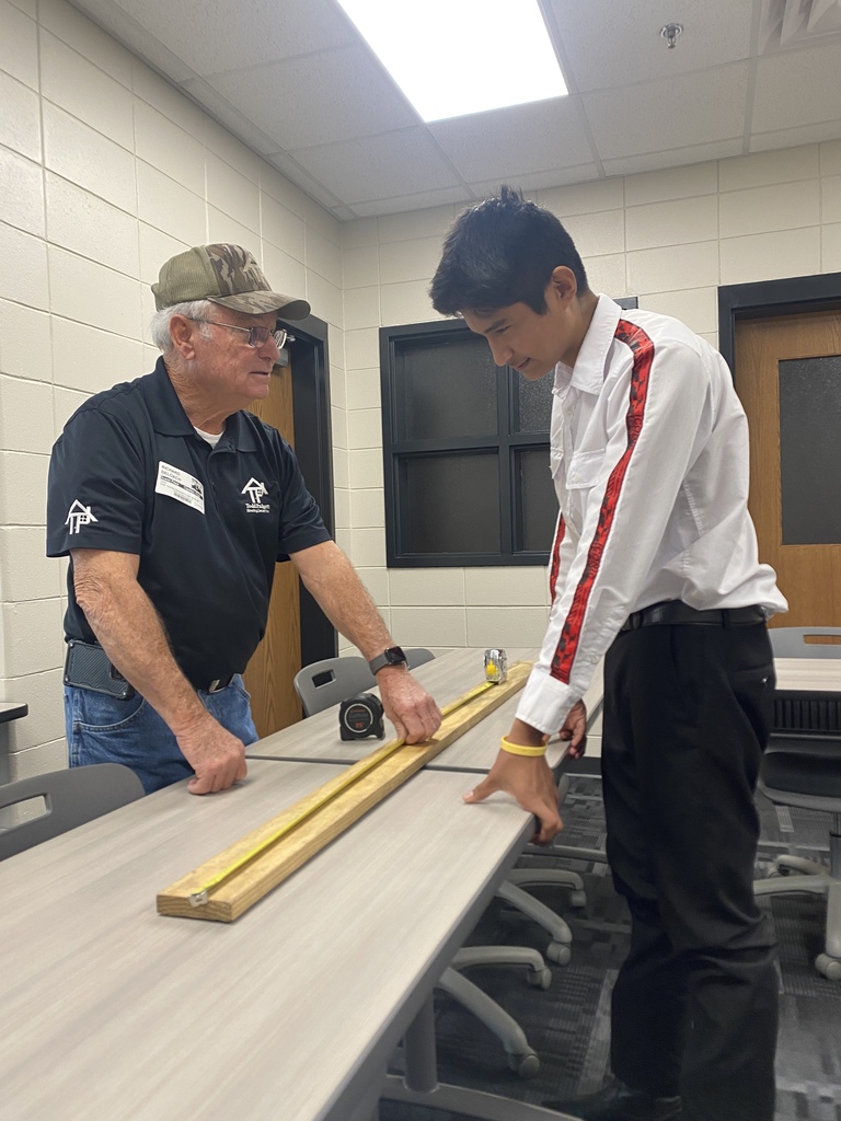 Students participating in interview.