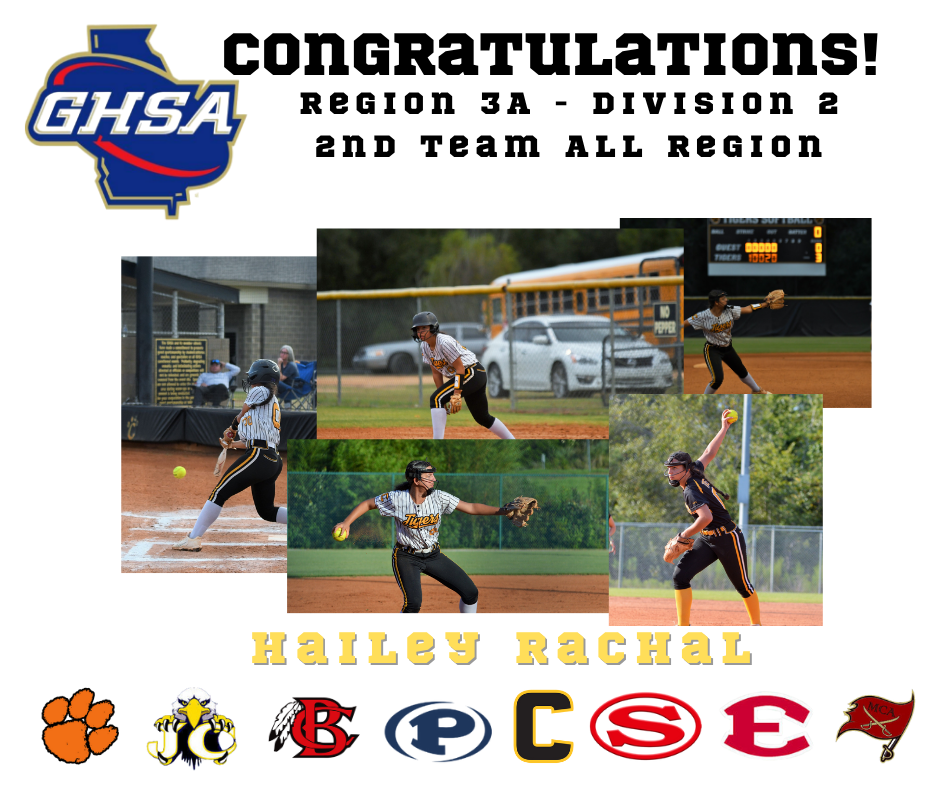Softball All Region Hailey Rachal