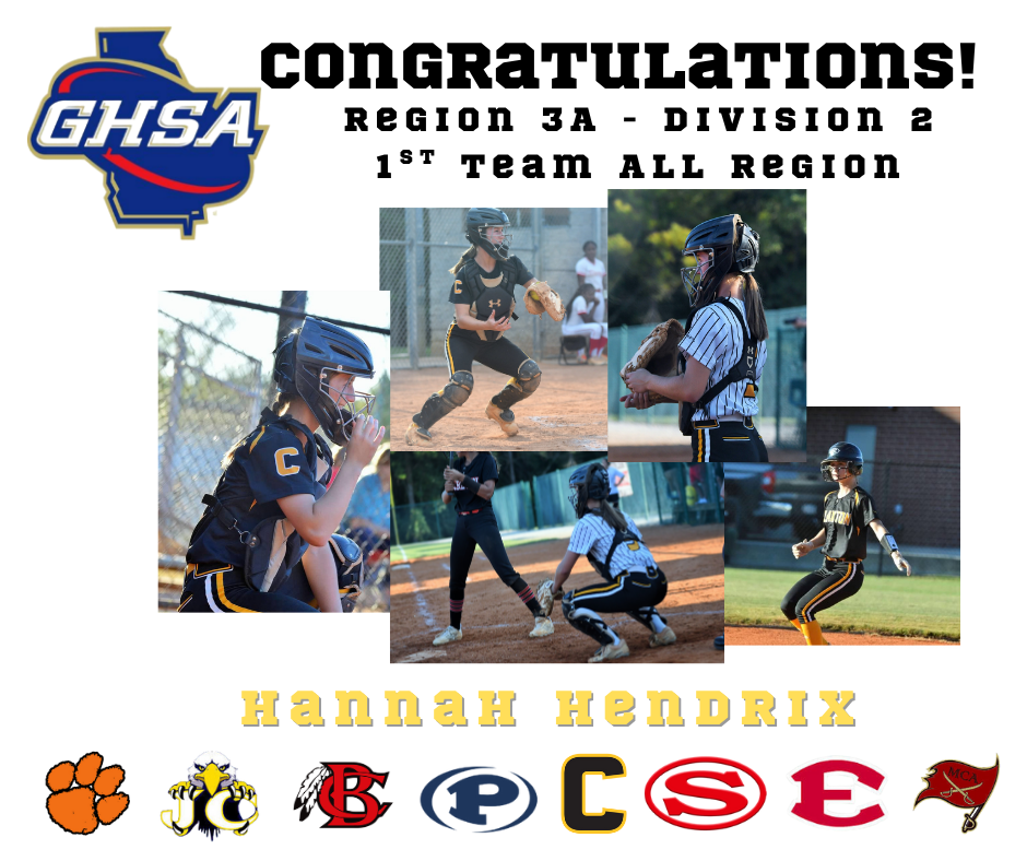 Softball All Region Hannah Hendrix