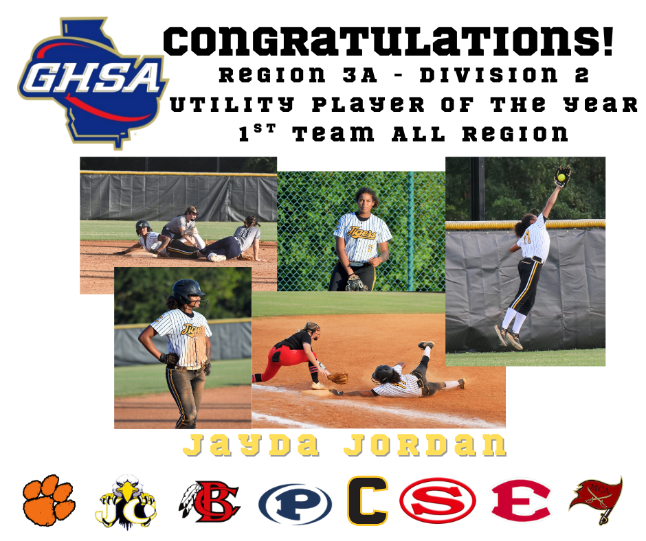 Softball All Region Jayda Jordan