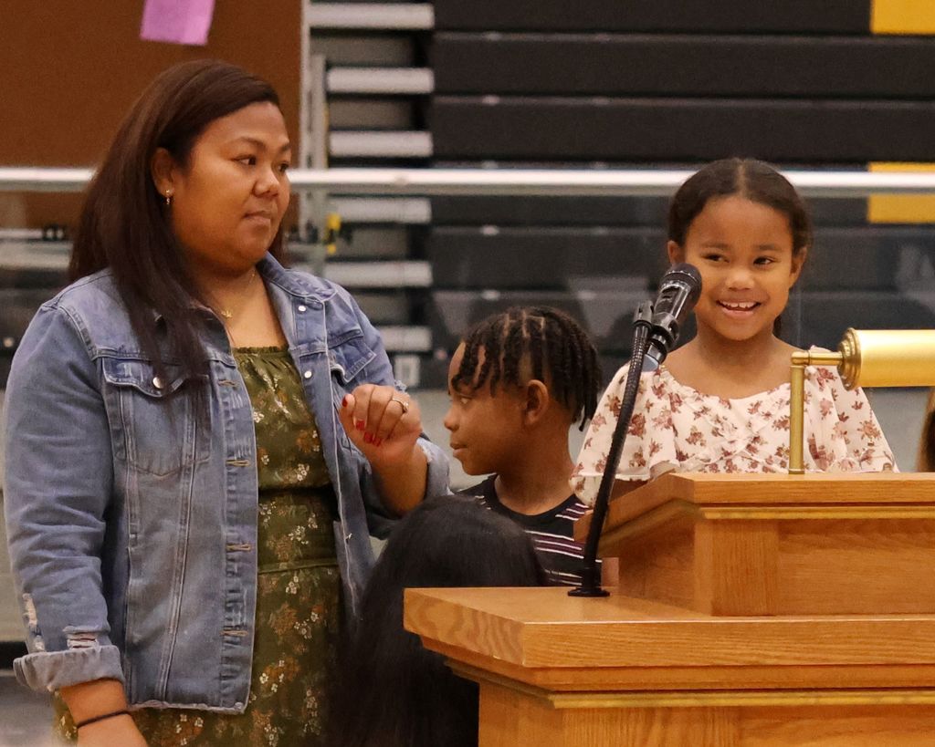 Image showing CHS Honors Our Heroes! A Day of Deep Gratitude 🌟 Claxton High School and the history department hosted a deeply meaningful Veterans Day program Tuesday, November 1, 2025, to honor those who have served. 🏫 The day began bright and early with a special breakfast 🥓☕ for the veterans, a small token of our immense appreciation.  Our guest speaker, 2nd Lt. Jordan Hendrix (Platoon Leader, 3rd ID, Ft. Stewart), delivered a powerful message on selfless service 🛡️, emphasizing that true dedication happens not just on the battlefield but also in the quiet moments of daily life. He encouraged our students to live with purpose and "do what is right, even when no one is watching." 💪  The program featured heartfelt tributes from our talented students (Mila Sapp, Emmie Stanfield, Victor Fuentes, Kaydence Snellgrove, Jordan Brown) and inspiring performances by the CHS Band 🎶🎺 and Chorus 🎤. The ceremony culminated with the band’s moving Salute to Armed Forces, where we proudly recognized the veterans from each service branch present with a big round of applause! 👏  Thank you to all our veterans for your service and sacrifice! 🙏 Your commitment inspires us all. 💖  #CHSVeteransDay #ThankYouVets #SelflessService #ClaxtonHigh #LivingWithPurpose #GAStrong #MilitaryAppreciation #Honor 🦅  Pictures courtesy of Gregory Crosby, Dylan Tidwell, and Glenn Lewis