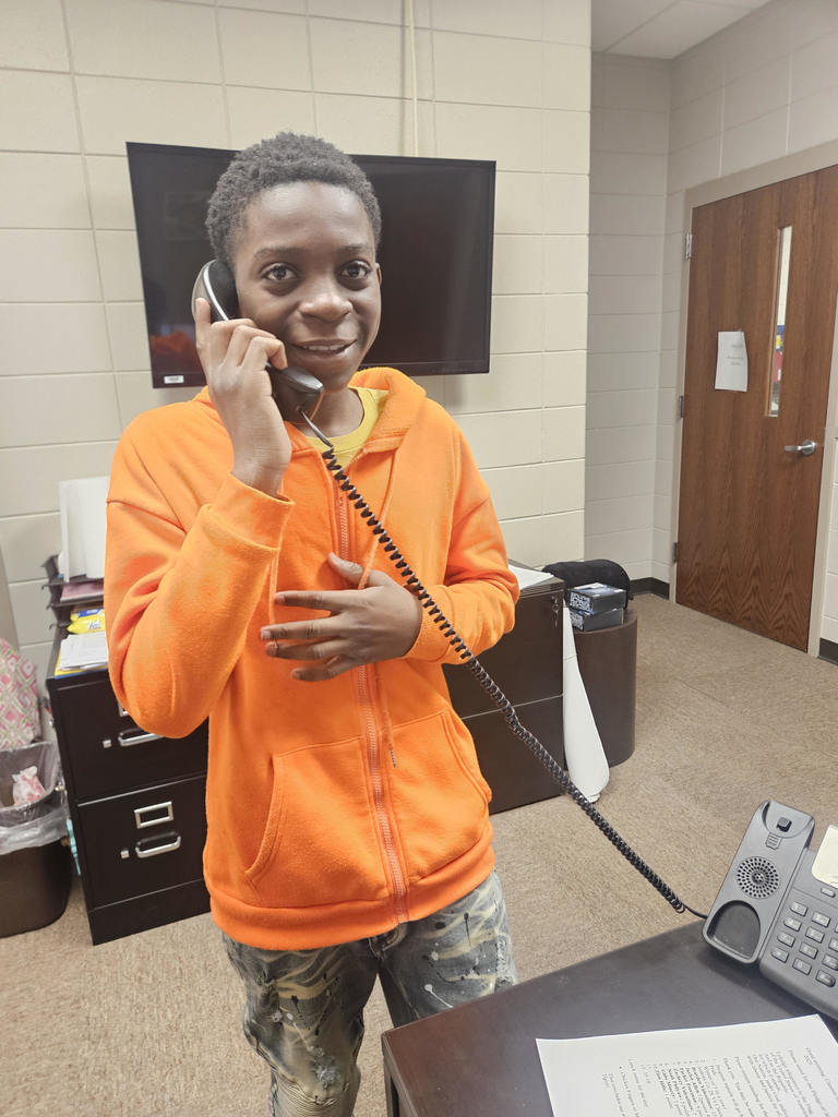 C. Fermitus Leading the Morning Announcements