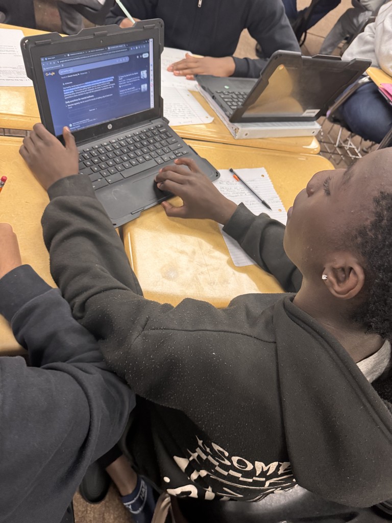 8th Grade Health Students Exploring the 4 Dimensions of Health