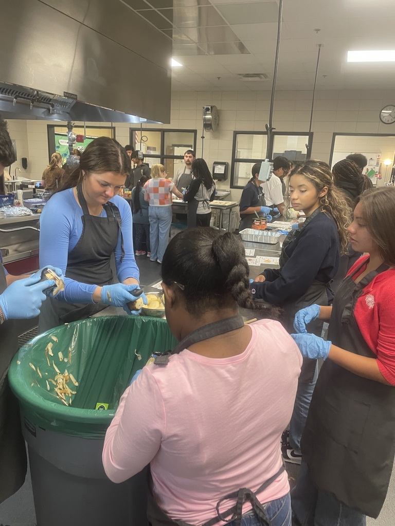 Image showing Confidence is Cooking! 🧑‍🍳  What a heartwarming "Friendsgiving" in Ms. Johnson, Ms. Keta, and Ms. Katie's class! Paired with CHS peer mentors, the students excelled in a collaborative cooking activity.  By taking on specific tasks and supporting one another, the students boosted their confidence in daily living tasks and strengthened their social interaction skills. Nothing beats the feeling of accomplishment—especially when it leads to a shared meal and great conversation about gratitude!  #FriendsgivingMeal #CHSStudents #PeerSupport #DailyLivingSkills #CookingConfidence