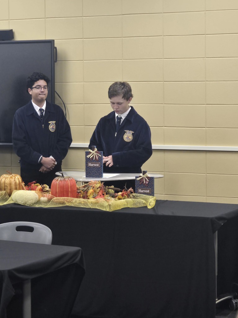 Image showing A Heartfelt Thank You! 🦃🙏  Thank you to all the CHS FFA members and their families who attended our first annual Thanksgiving Dinner! It was a truly great time of food, fellowship, and community. We appreciate everyone who contributed to the feast! 🖤💛  We were happy to extend the spirit of giving after the dinner was over by sharing some of our extra food with our incredible Evans County first responders. Thank you for all you do for our community! 🚒🚓  #TheDEN #ClaxtonFFA #FFAFamily #ThanksgivingDinner #FirstResponders