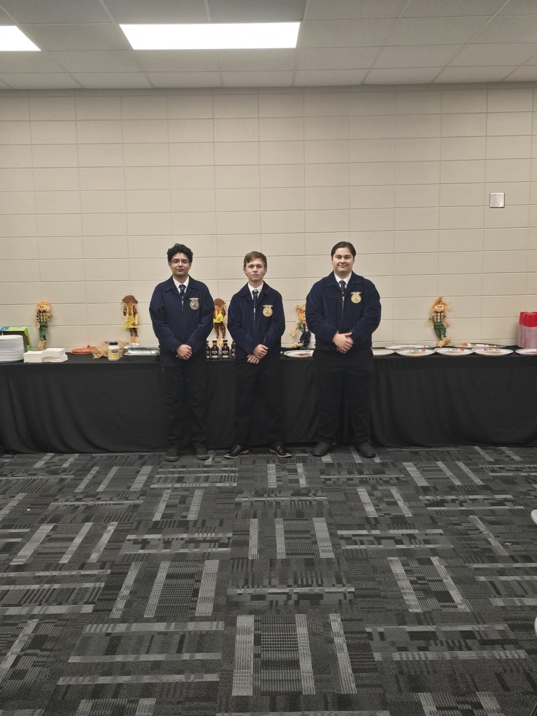 Image showing A Heartfelt Thank You! 🦃🙏  Thank you to all the CHS FFA members and their families who attended our first annual Thanksgiving Dinner! It was a truly great time of food, fellowship, and community. We appreciate everyone who contributed to the feast! 🖤💛  We were happy to extend the spirit of giving after the dinner was over by sharing some of our extra food with our incredible Evans County first responders. Thank you for all you do for our community! 🚒🚓  #TheDEN #ClaxtonFFA #FFAFamily #ThanksgivingDinner #FirstResponders