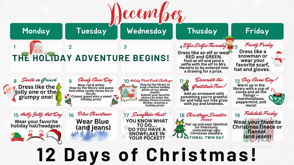12 Days of  Christmas