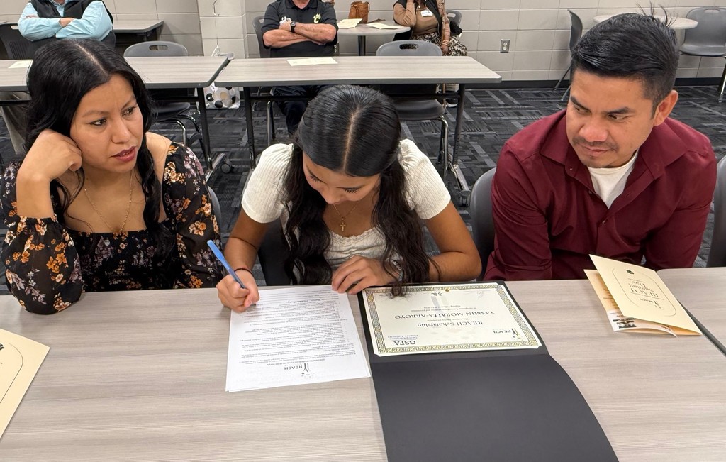 REACH Scholarship Signing Ceremony