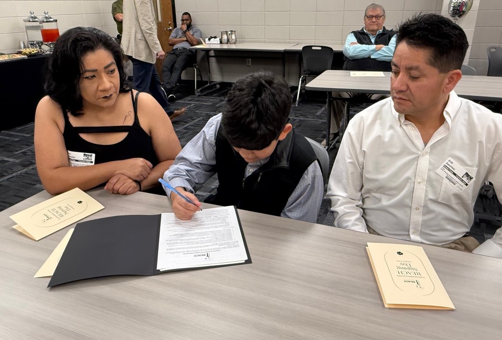 REACH Scholarship Signing Ceremony