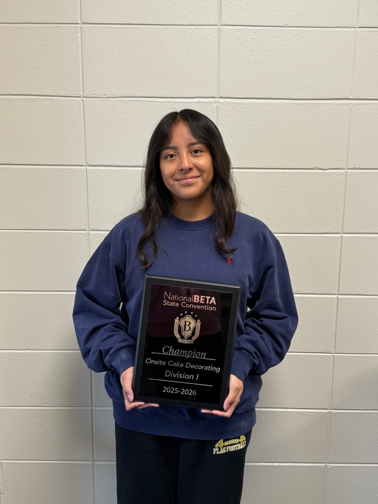 Image showing 🌟 CHS Beta Club is Wired for National Success! 🌟 We are bursting with pride for our Claxton High School Beta Students who attended the State Beta Convention in Savannah, GA! The students worked incredibly hard on projects centered around the theme, "Wired for Success." Their creativity, dedication, and teamwork paid off! 🖤💛  We are thrilled to announce that the following students earned a spot to compete at the National Beta Convention in Nashville, TN, in June 2026!  First Place National Qualifiers: Ramon Soto Dentil (12th Grade Spanish)  Allison Martinez (Fiber Arts - Division 1)  Amy Allende-Muthe (Onsite Cake Decorating - Division 1)  Joselin Baltazar-Venagas (Hand Drawn Anime - Division 2)  Other National Qualifiers: 2nd Place: Gabriel Trejo Samano (11th Grade Spanish)  4th Place: Gaby Francis (3D Design)  5th Place: Hannah Hendrix (12th Grade Health/Physical Education)  Congratulations to all our qualifiers! Your hard work is an inspiration. Nashville, here we come! 🚀  #CHSBeta #NationalQualifiers #BetaConvention #WiredForSuccess #StudentAchievement 🏆