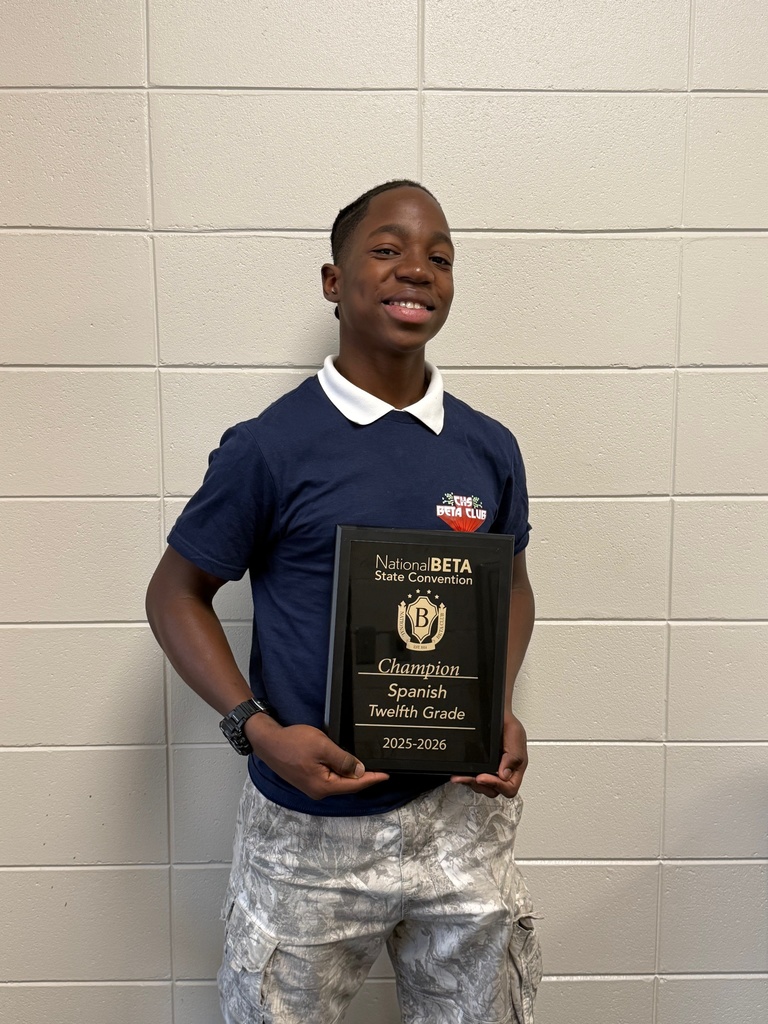 Image showing 🌟 CHS Beta Club is Wired for National Success! 🌟 We are bursting with pride for our Claxton High School Beta Students who attended the State Beta Convention in Savannah, GA! The students worked incredibly hard on projects centered around the theme, "Wired for Success." Their creativity, dedication, and teamwork paid off! 🖤💛  We are thrilled to announce that the following students earned a spot to compete at the National Beta Convention in Nashville, TN, in June 2026!  First Place National Qualifiers: Ramon Soto Dentil (12th Grade Spanish)  Allison Martinez (Fiber Arts - Division 1)  Amy Allende-Muthe (Onsite Cake Decorating - Division 1)  Joselin Baltazar-Venagas (Hand Drawn Anime - Division 2)  Other National Qualifiers: 2nd Place: Gabriel Trejo Samano (11th Grade Spanish)  4th Place: Gaby Francis (3D Design)  5th Place: Hannah Hendrix (12th Grade Health/Physical Education)  Congratulations to all our qualifiers! Your hard work is an inspiration. Nashville, here we come! 🚀  #CHSBeta #NationalQualifiers #BetaConvention #WiredForSuccess #StudentAchievement 🏆