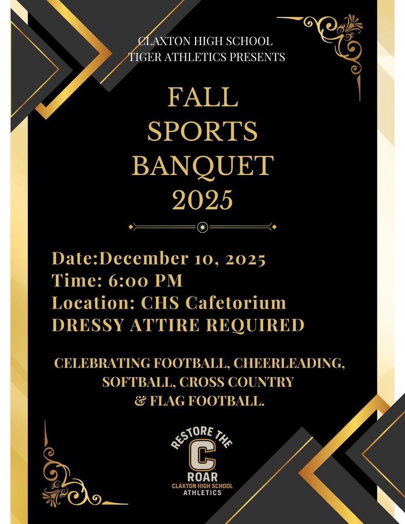 CHS Fall Sports Banquet 2025
