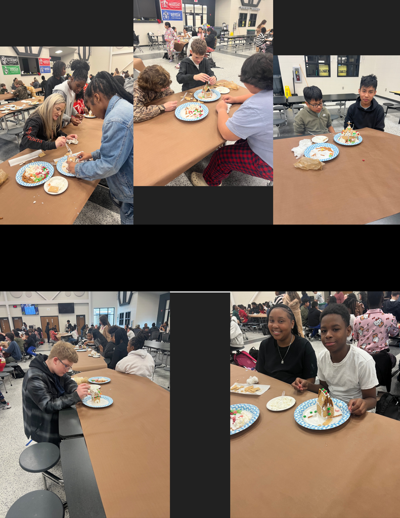 Gingerbread House Reward for Making MAP Goal