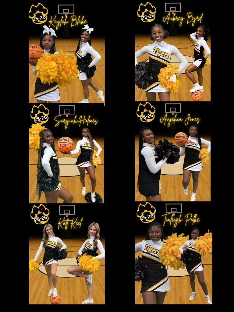 8th Grade Cheerleaders