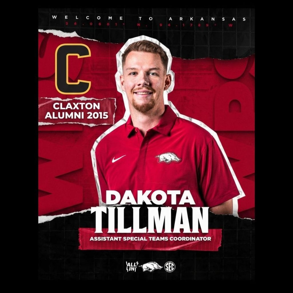 Claxton Alumni Receives SEC Job Offer