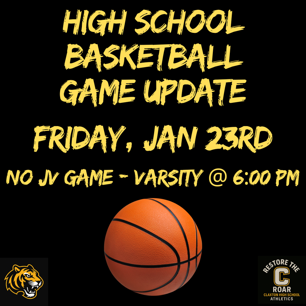 FRIDAY JAN 23RD BASKETBALL GAME UPDATE