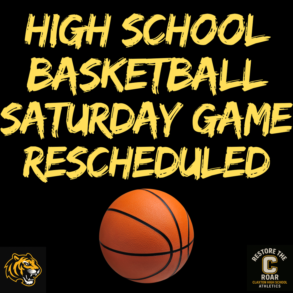 HS Basketball Game Rescheduled