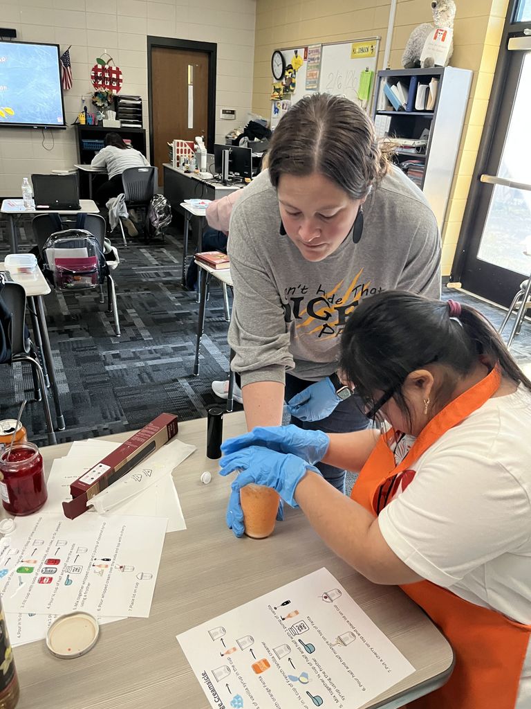 Image showing Beyond the Worksheet: Real-World Budgeting in Ms. Johnson’s Class 📉💰  If you walk by Ms. Johnson’s room, you might see students hard at work on creating various beverages for the Drink Cart orders that faculty and staff have ordered, but the real magic is happening behind the scenes with the students' monthly budgets.  Students are learning that a paycheck is more than just spending money—it's about responsibility. By using the "earnings" from their time working at the Drink Cart to pay for simulated "living expenses" (rent, phone bills, and utilities), they are developing the habits they need for life after graduation.  Once the bills are settled, the remaining "profit" can be used for snacks and drinks. This hands-on approach to budgeting turns abstract math into a tangible life skill. Great job, Ms. Johnson. Ms. Martin, Ms. McNeal, and students! We hear from faculty and staff that the drinks are delicious!  #Adulting101 #BudgetingSkills #CareerPrep #TigerPride