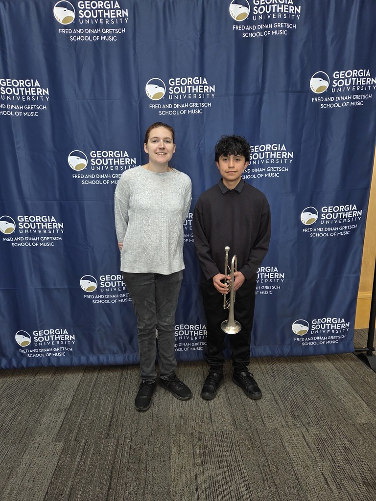 Image showing 🎶 Big News for our Claxton Musicians! 🎶  We are so proud of our students who recently represented the Claxton Band program at the GMEA District Honor Band at the Georgia Southern Performing Arts Center! 🎺🎷  From Thursday, Feb. 5, through Saturday, Feb. 7, these dedicated musicians joined the top performers from across Southeast Georgia for an intensive musical marathon:  Aaliyah Beasley (CHS)  Colton Emanuel (CHS)  Lane Lujan (CHS)  Mario Garcia (CHS)  Mateo Tepetate (CMS)  🎼 The Challenge This wasn't your average concert! These students didn't receive their music until the very first rehearsal on Thursday night. They spent all day Friday and Saturday mastering pieces far more difficult than their daily classroom music—having only 2.5 days to learn it all before performing a spectacular concert on Saturday evening.  👏 Special Thanks to our Directors A huge thank you goes out to Mr. Alfredo Maruri (CHS Band Director) and Ms. Melanie Grimes (CMS Band Director). We truly appreciate the countless extra hours they invested in working with these students, helping them prepare for their auditions and guiding them through every step of the Honor Band experience.  Congratulations to these students for their hard work, growth, and musical excellence! 🐯🎵  #ClaxtonBand #TigerPride #DistrictHonorBand #GMEA #MusicEducation #SoutheastGeorgia