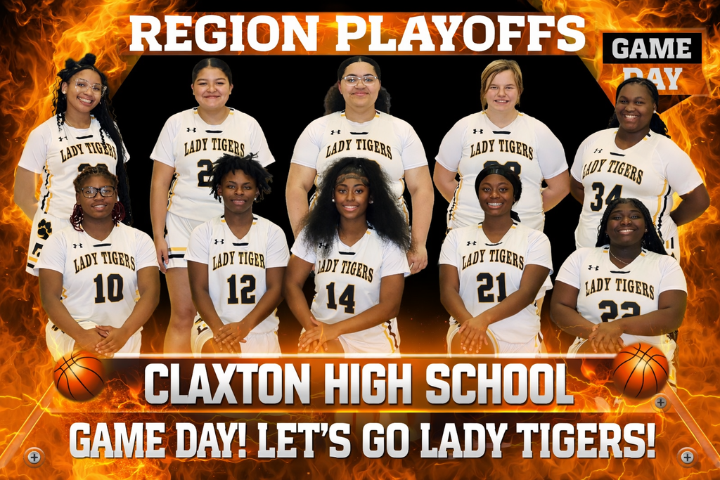 Image Showing High School Tiger Basketball Players as they go to playoffs today