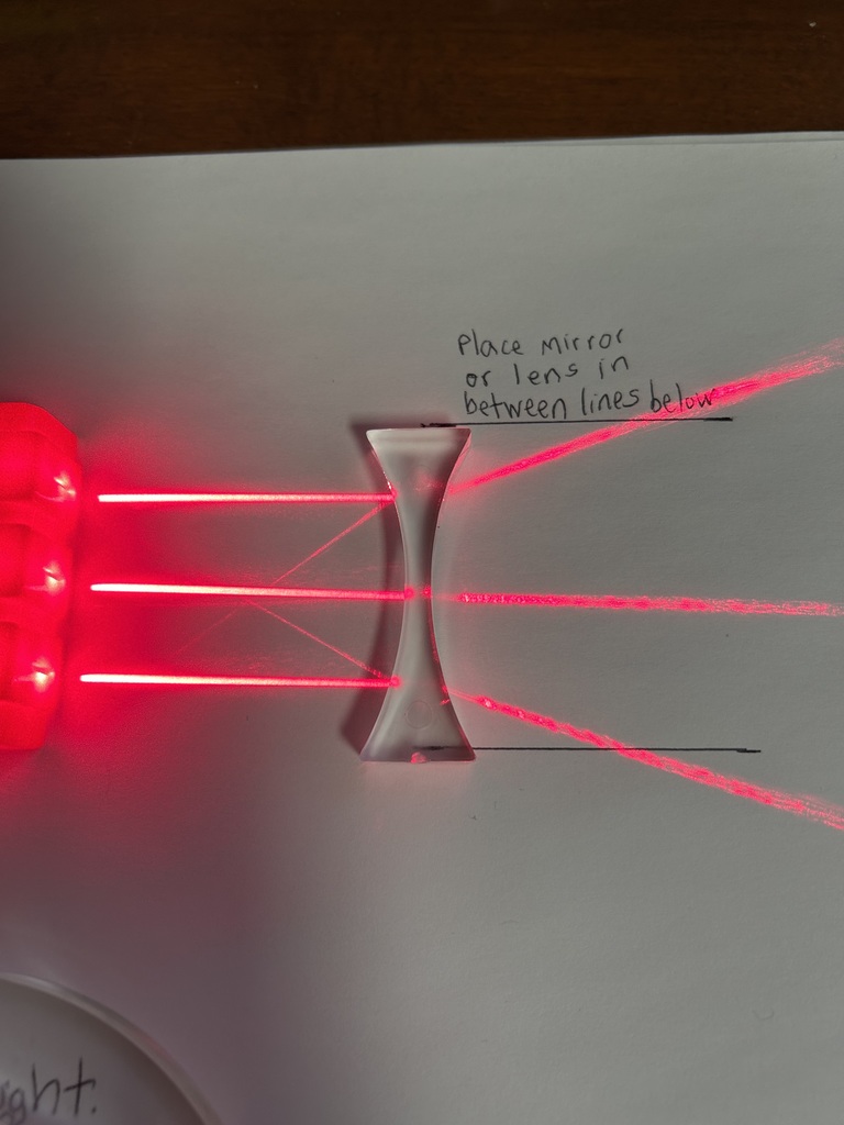 Students Exploring Light Lab