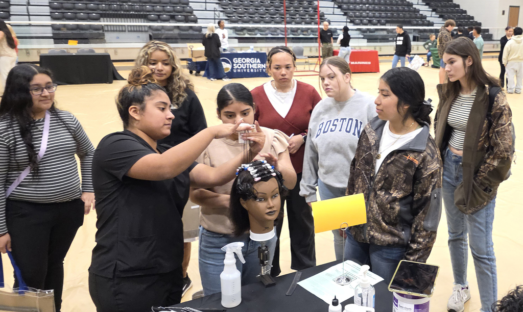 Image showing 🚀 A Huge Success: The 2nd Annual C-Day at The DEN! 🎓  CHS and The Den would like to extend a massive Thank You to the incredible organizations and individuals who helped make our 2nd Annual C-Day (Career, College, and Community) a triumph! By sharing your expertise, you are helping our Tigers map out their futures.  A special shout-out to our College and Career Showcase participants who met with all of our students throughout the day:  ⚡ Industry & Energy: ACE Electric, SACK Company, Canoochee EMC, Yancey Bros, Claxton Poultry 🏦 Finance: Tippins Bank, Claxton Bank, South Georgia Bank 🏥 Health & Community: Evans Memorial Hospital, Hagan Autism Center (Nathaniel O'Bear), Miranda Garrido, Job Training Unlimited 🎓 Education & Military: OTC Culinary Department, Army Reserves (Jason Trujillo), US Army, US Marines, Georgia Southern University/East Georgia State College, and Ogeechee Technical College  Thank you for investing in the Class of 2026 and beyond! 🐯🖤💛  #TheDEN #CDay2026 #CareerReady #CollegeBound #CommunityPartners #ClaxtonTigers