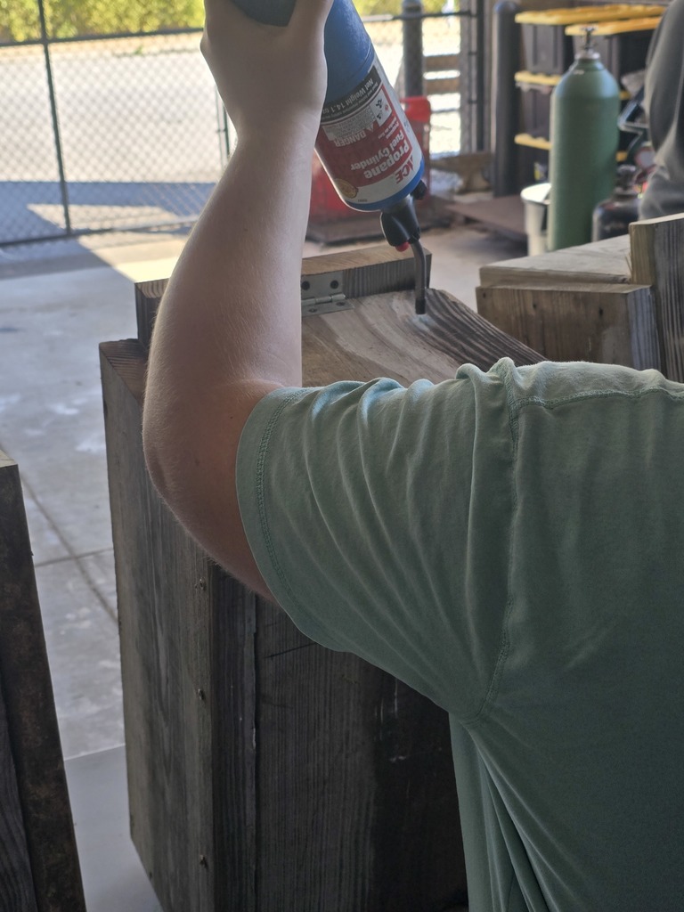 Image showing 🪚 Built to Last: Masterpieces from Ag Mechanics 2! 🔨  There is something special about creating a project with your own two hands that can be cherished for a lifetime. Mr. Turner’s Ag Mechanics 2 students put the finishing touches on their woodworking projects, and the results are stunning!  This wasn't just about the final product; it was about the rigorous process of becoming a craftsman. Our students gained vital hands-on experience in:  Precision Cutting: Mastering the proper operation of basic power woodworking tools.  Shop Mastery: Safely and effectively using stationary woodworking equipment.  Preservation: Learning the essential techniques for treating and preserving wood to ensure these pieces withstand the test of time.  From raw lumber to polished finishes, these Tigers have shown incredible dedication to their craft. We are so proud of the skill and safety they demonstrated in the shop! 🐯🖤💛  #TheDEN #AgMechanics #HandsOnLearning #Woodworking #BuiltToLast #TigerPride