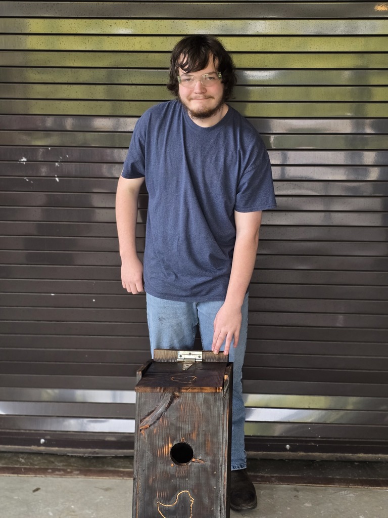 Image showing 🪚 Built to Last: Masterpieces from Ag Mechanics 2! 🔨  There is something special about creating a project with your own two hands that can be cherished for a lifetime. Mr. Turner’s Ag Mechanics 2 students put the finishing touches on their woodworking projects, and the results are stunning!  This wasn't just about the final product; it was about the rigorous process of becoming a craftsman. Our students gained vital hands-on experience in:  Precision Cutting: Mastering the proper operation of basic power woodworking tools.  Shop Mastery: Safely and effectively using stationary woodworking equipment.  Preservation: Learning the essential techniques for treating and preserving wood to ensure these pieces withstand the test of time.  From raw lumber to polished finishes, these Tigers have shown incredible dedication to their craft. We are so proud of the skill and safety they demonstrated in the shop! 🐯🖤💛  #TheDEN #AgMechanics #HandsOnLearning #Woodworking #BuiltToLast #TigerPride