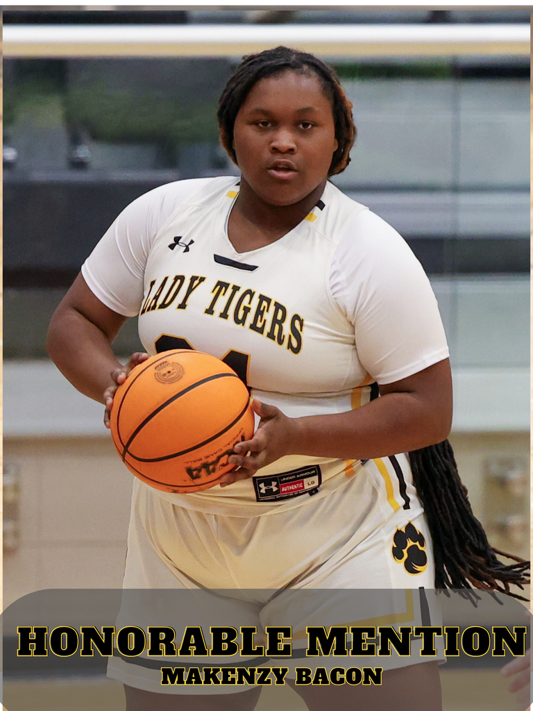 Image showing 🏀 All-Region Honors: The Lady Tigers Shine! 🐯  Join us in a massive round of applause for our CHS Girls Basketball stars! These athletes have poured their hearts into every game, and we are thrilled to see their hard work recognized at the regional level.  🌟 All-Region 1st Team:  Jayda Jordan (Senior) — Way to lead the way, Jayda!  👏 All-Region Honorable Mentions:  Makenzy Bacon (Senior)  Zamaria Williams (Sophomore)  Ja'myiah Holmes (Freshman)  Carlaysia Burgess (Freshman)  From our senior leaders finishing strong to our freshmen making an immediate impact, the future of Lady Tiger basketball is looking incredibly bright! 🖤💛  #LadyTigers #AllRegion #ClaxtonBasketball #TigerPride #StudentAthletes