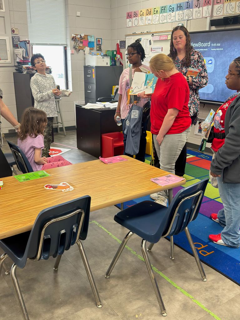 Image showing Reading is a superpower! 🦸‍♂️📖  Shoutout to the CHS students in Ms. Johnson’s, Ms. McNeal’s, and Ms. Martin’s class for an amazing Read Across America visit to the elementary school!  The CHS students spent time practicing their favorite books and then shared that joy with the younger Tigers. We loved seeing their confidence shine and the mentorship in action! 🐯✨  Check out the pictures to see some of our favorite "storytime" moments! 📸  #ReadAcrossAmerica #Literacy #TigerPride #MentorshipInAction