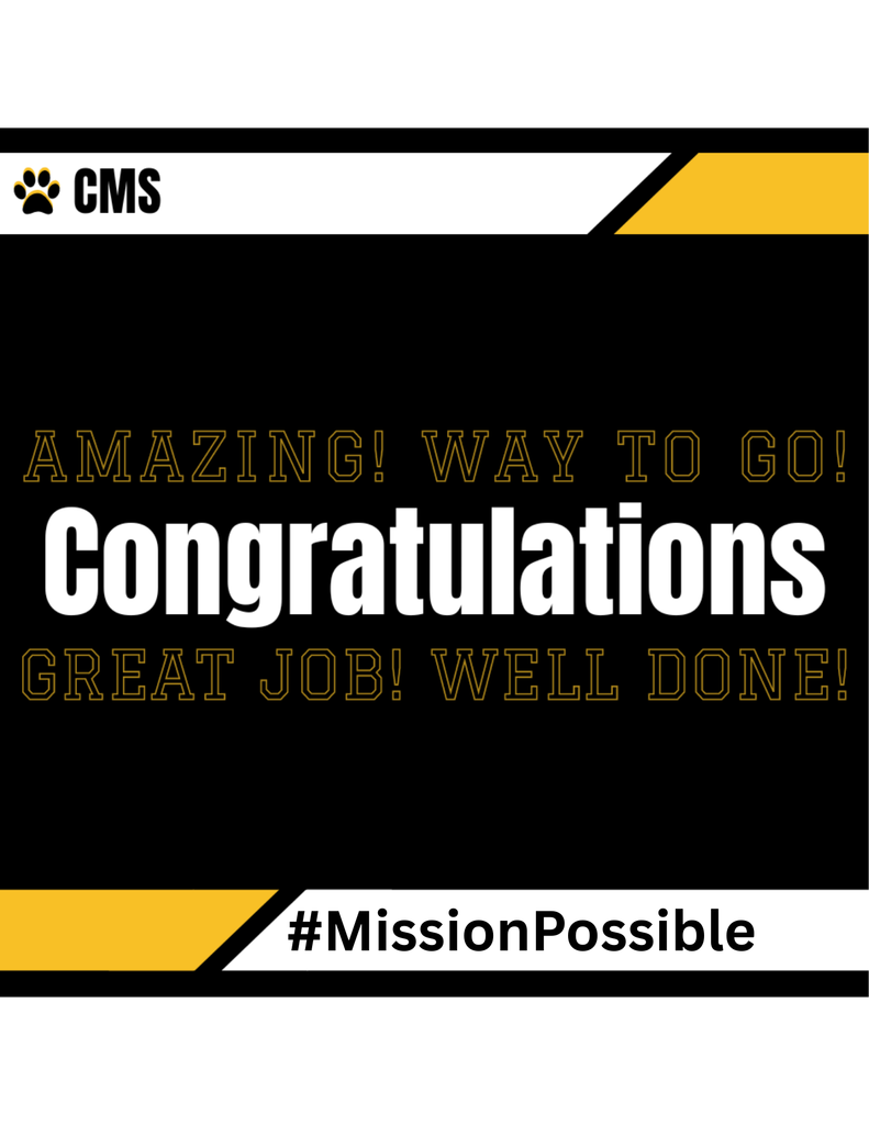 Congratulations to our CMS Band!