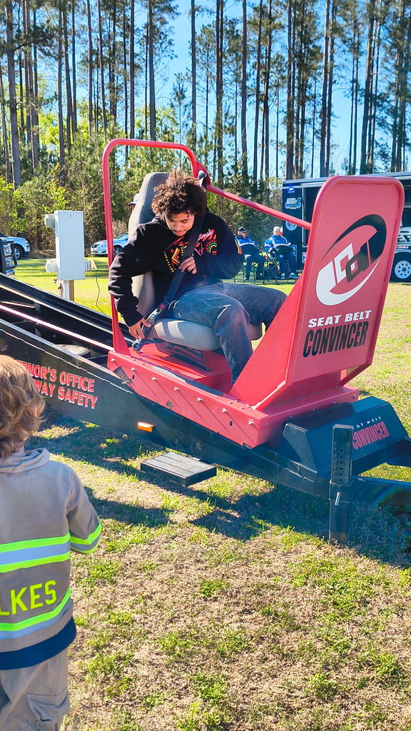 Image showing 🚔 From the Front Lines to the Future: HSHT at the Career Expo! 🚑 On March 18th, our High School High Tech (HSHT) students traveled to Baxley, GA, for a deep dive into the world of public safety at the Law Enforcement/First Responders Career Expo! This wasn’t just a career fair—it was an eye-opening look at the massive variety of paths available in the field. Our students explored everything from: Federal Agencies & Tactical Units 🕵️♂️ Emergency Management 🌪️ Forensic Investigation 🧪 Having so many experts in one place allowed our Tigers to ask the "tough" questions and hear firsthand accounts of what a day in the life truly looks like. These connections are more than just conversations—they are the building blocks for our students' future career decisions. Thank you to all the agencies who took the time to inspire our HSHT crew! 🐯🖤💛 #HSHT #FutureFirstResponders #CareerReady #ClaxtonHigh