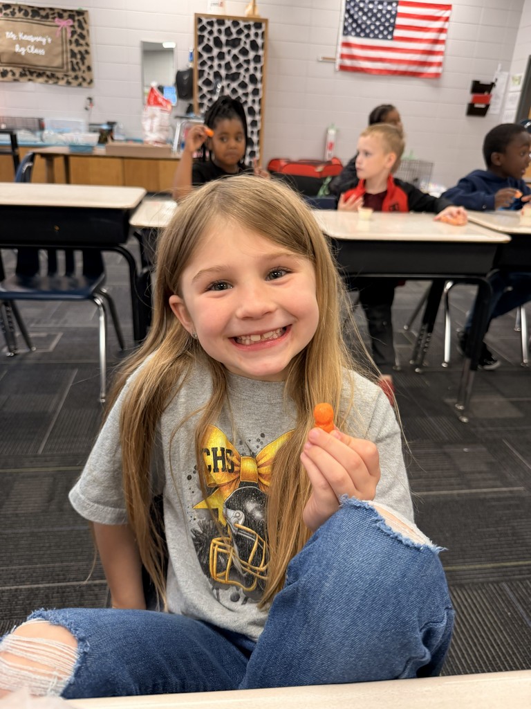 Student enjoyed learning about the Harvest of the Month, root vegetables.