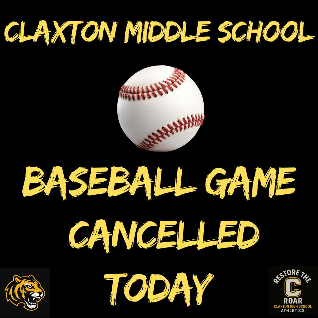 CMS Baseball Game Cancelled