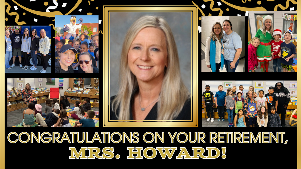congrats on your retirement, mrs howard