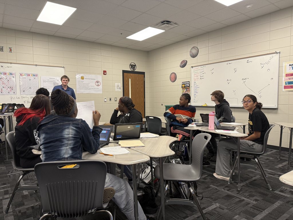 Image showing ⚖️ Order in the Court: Coach Lanier’s Class Takes on the Supreme Court! 🏛️ What happens when a peaceful protest turns chaotic, and a student is suspended without a chance to tell her side of the story? That was the high-stakes scenario facing Coach Lanier’s students recently! After studying Civil Rights, Civil Liberties, and Due Process, our Tigers put their knowledge to the test using an interactive iCivics court simulation. The case centered on a student’s right to a fair process and whether her school overstepped when they suspended her for carrying a protest sign. The Courtroom Roles: The Defense: Arguing for the school’s right to maintain order. The Plaintiff: Fighting for the student's right to due process and free speech. The Supreme Court Justices: Reviewing the arguments and making the final ruling. This simulation was a powerful way to bridge the gap between our current unit and the Judicial Branch, showing exactly how the Supreme Court functions as an appellate court. Our students did an incredible job researching their positions and preparing for "heated" counter-arguments! 🐯🖤💛 #CivicsInAction #iCivics #DueProcess #SupremeCourt #FutureLawyers #TigerPride