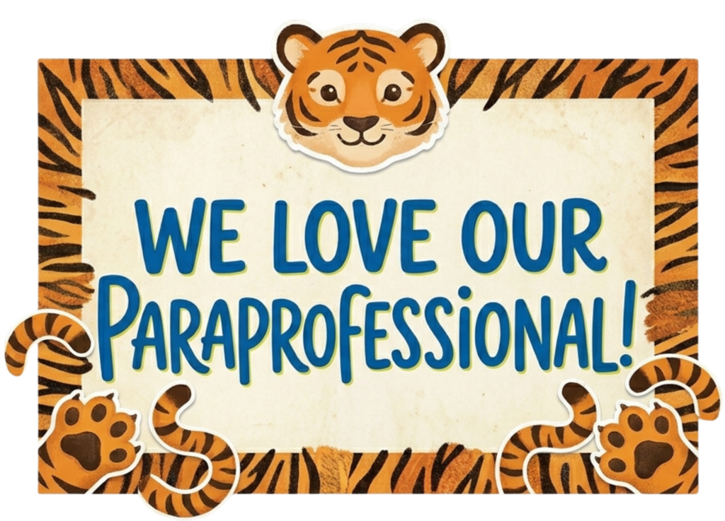 We Love Our Paraprofessional!