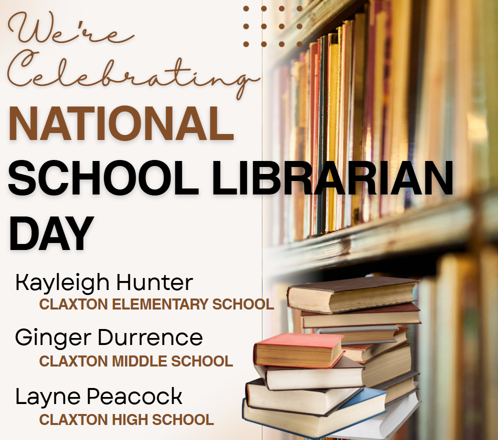 We're celebrating National School Librarian Day!