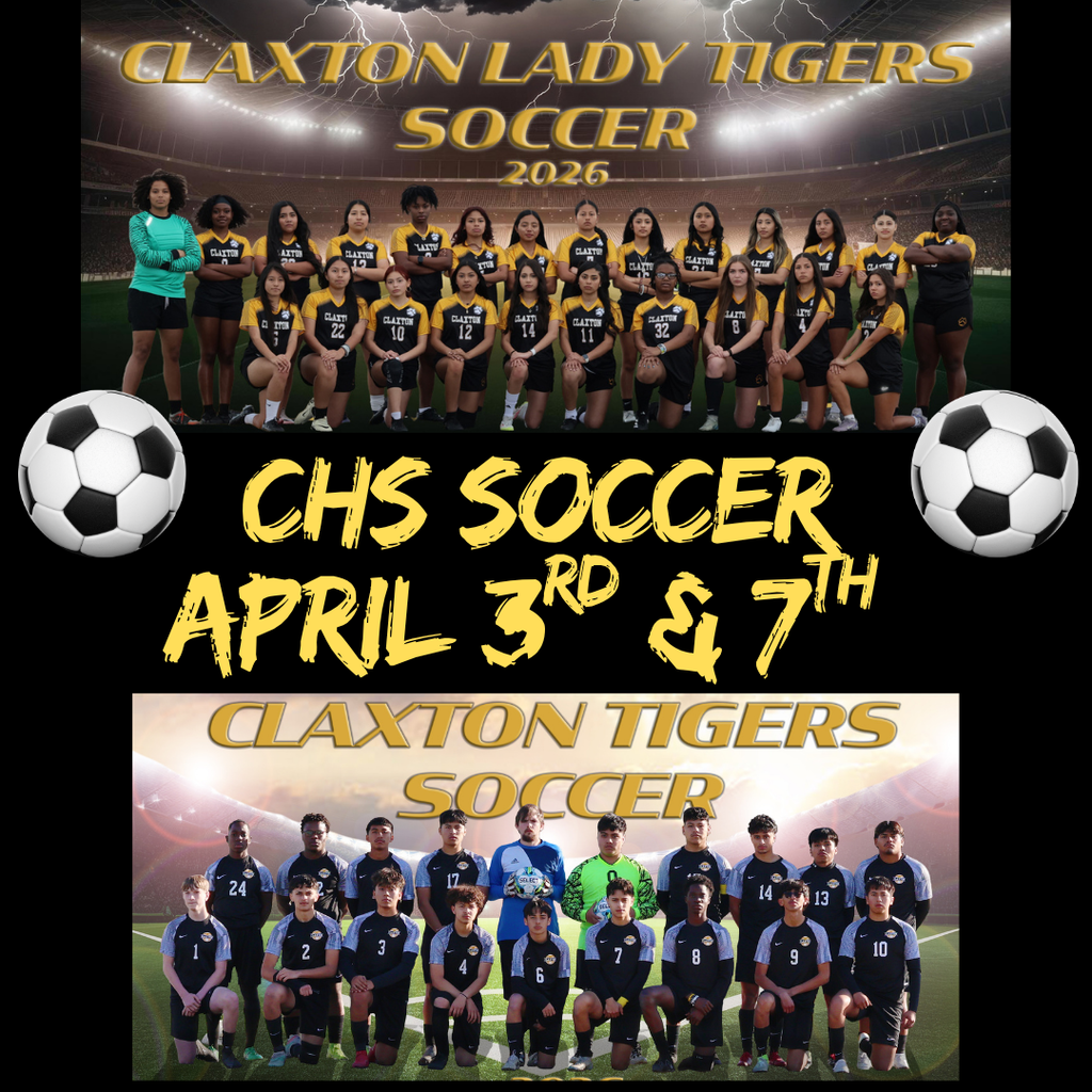 Claxton High School Tiger Athletics - Soccer Updates