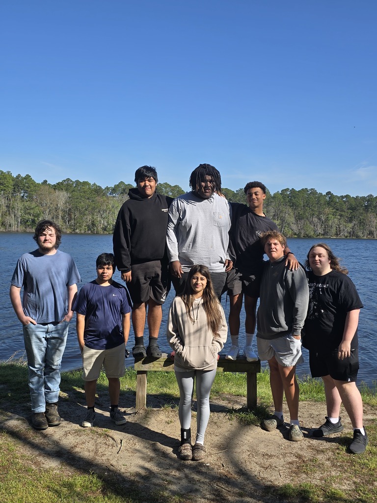 Image showing 🦆 New Five-Star Accommodations at the PFA: Ag Mechanics Builds Duck Boxes! 🪵 Our Ag Mechanics students are officially helping the local wildlife move into some prime real estate! The class completed and personally installed custom-built duck boxes at the Evans County Public Fishing Area (PFA). The students had the privilege of working alongside Caleb Mills, a Wildlife Technician at the PFA, to learn exactly where and how these boxes should be placed to best support local nesting waterfowl. This project was the perfect blend of classroom skill and environmental stewardship. What the Tigers Accomplished: Precision Woodworking: Building durable, weather-resistant duck boxes designed for the elements. Wood Preservation: Applying techniques to ensure the structures last for many seasons to come. Field Installation: Getting hands-on experience in the habitat, ensuring the boxes were securely and correctly positioned. Seeing their hard work move from the shop to the water was a proud moment for these students. A huge Thank You to Caleb Mills and the Evans County PFA team for letting our Tigers play a part in local conservation! 🐯🖤💛 #TheDEN #AgMechanics #DuckBoxes #WildlifeConservation #EvansCountyPFA #HandsOnLearning