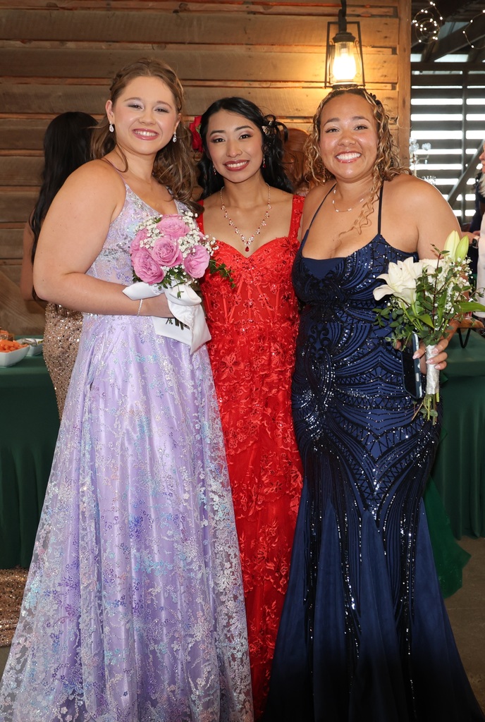 Image showing 🌲✨ Magic in the Forest: A Night to Remember! ✨🌲  Claxton High School juniors and seniors and their dates celebrated Prom at the beautiful Dutch Ford Farm in Metter on Saturday, April 4. Under the theme "Enchanted Forest," our students kicked off Spring Break in style!  The evening was a true community effort. Guests enjoyed a delicious spread of refreshments prepared by our very own CHS Culinary Arts students, led by the talented Mrs. Cindy Hart. The venue was truly transformed into a magical woodland escape thanks to the incredible eye for detail of Mr. Maurice Burney.  👑 2026 Prom Royalty 👑 The highlight of the night was the crowning of our court! Please join us in congratulating:  Prom Queen: Makenzy Bacon  Prom King: Ezra Davis  Prom Princess: Jakyla Williams  Prom Prince: Brody Dillard  Thank you to everyone who worked behind the scenes to make this a safe and spectacular night for our Tigers. We hope everyone had a restful and "enchanted" Spring Break! 🐯🖤💛  #TheDEN #Prom2026 #EnchantedForest #TigerPride #ClaxtonHighSchool